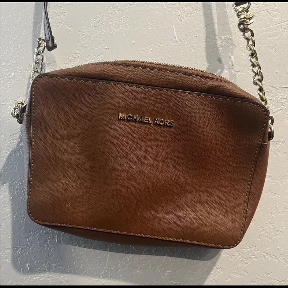MICHAEL KORS  Crossbody Bag Leather Brown